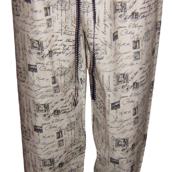 Weekend In Paris Pajama Bottom - Picture 2 of 2